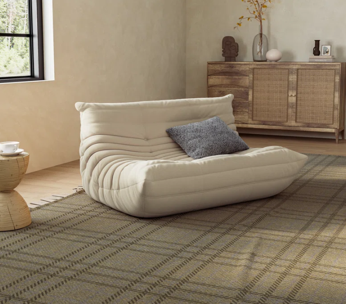 double-seater-leather-togo-sofa